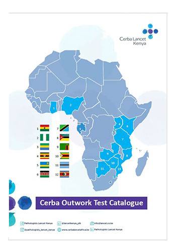 Cerba Outwork Test Catalogue